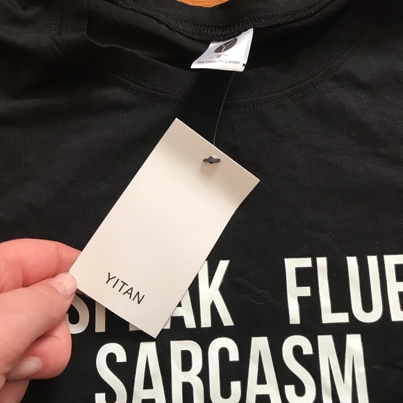 Speak Fluent Sarcasm Shirt - Picture 2 of 3